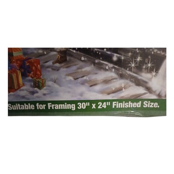 Heritage Santa Express 1000 Pc Puzzle Holiday 30x24 Sealed Train Gifts Christmas - Picture 5 of 11